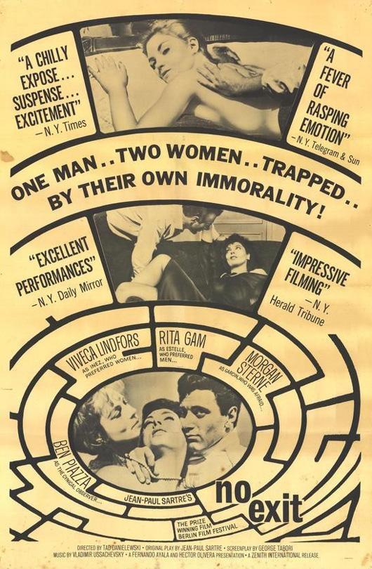 Poster de No exit (A puerta cerrada)