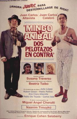 Poster de Mingo y Aníbal, dos pelotazos en contra