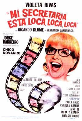 Poster de Mi secretaria está loca... loca... loca