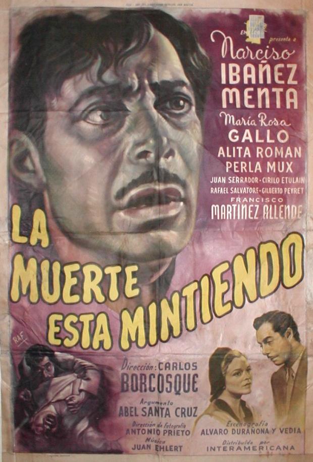 Poster de La muerte está mintiendo