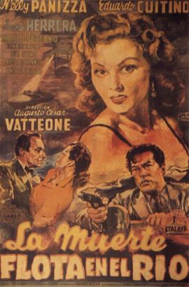 Poster de La muerte flota en el río