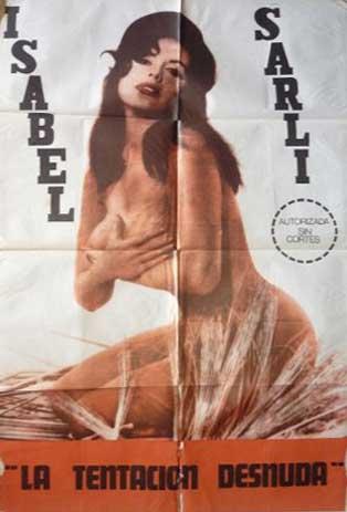 Poster de La tentación desnuda
