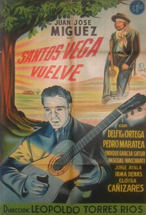 Poster de Santos Vega vuelve