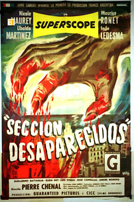 Poster de Sección desaparecidos