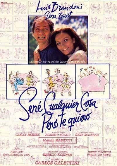 Poster de Seré cualquier cosa, pero te quiero