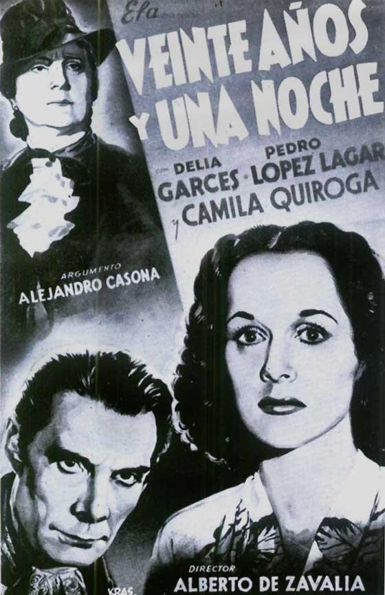 Poster de Veinte años y una noche