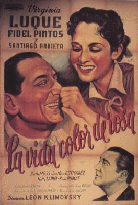 Poster de La vida color de rosa