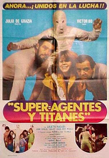 Poster de Superagentes y titanes