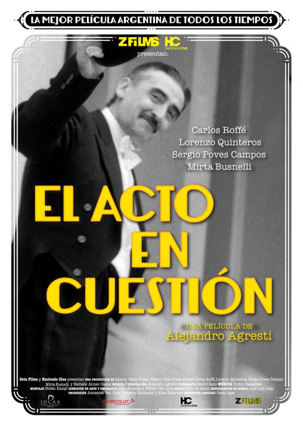 Poster de El acto en cuestión