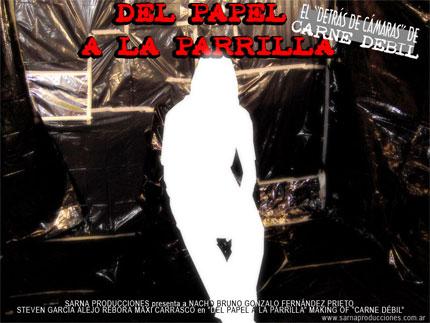 Poster de Del papel a la parrilla