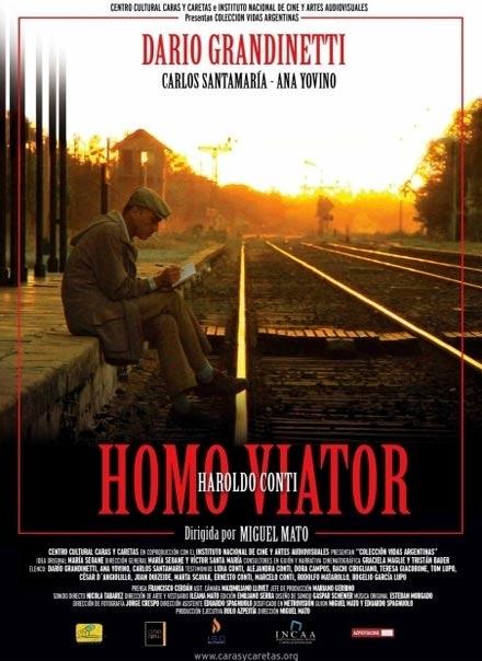 Poster de Haroldo Conti, homo viator