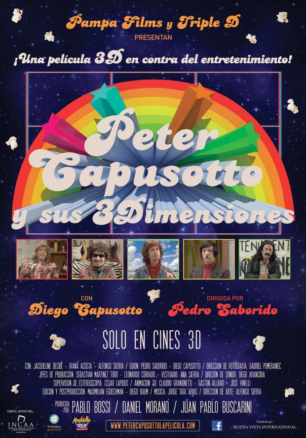 Poster de Peter Capusotto y sus 3 dimensiones