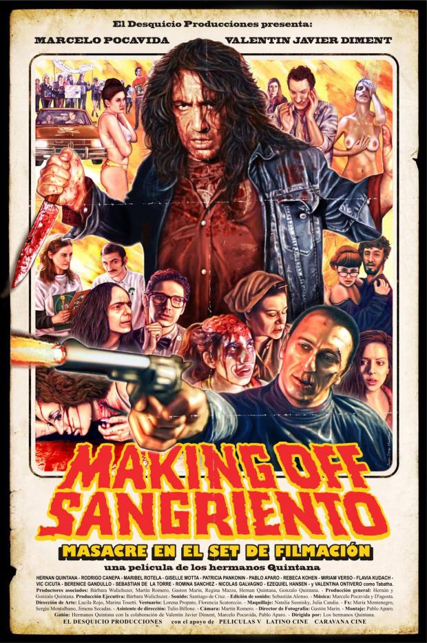 Poster de Making off sangriento: Masacre en el set de filmación