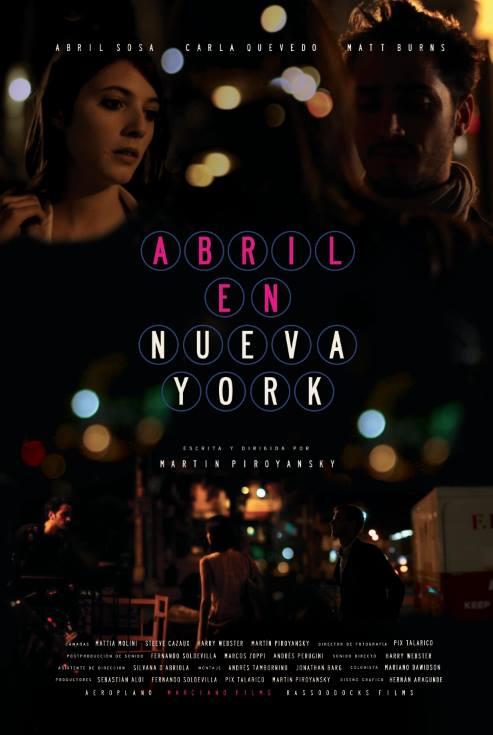 Poster de Abril en Nueva York