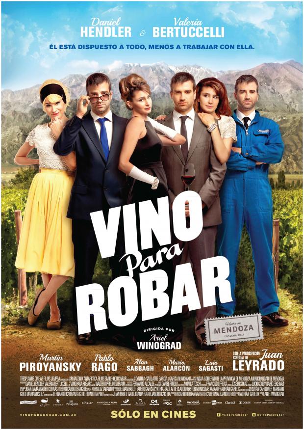 Poster de Vino para robar