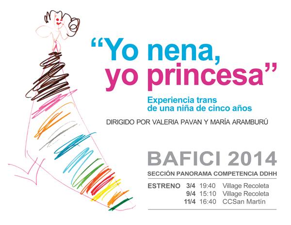 Poster de "Yo nena, yo princesa" - Experiencia trans de una niña de cinco años