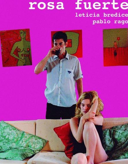 Poster de Rosa fuerte