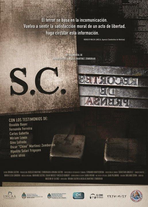 Poster de S.C. Recortes de prensa