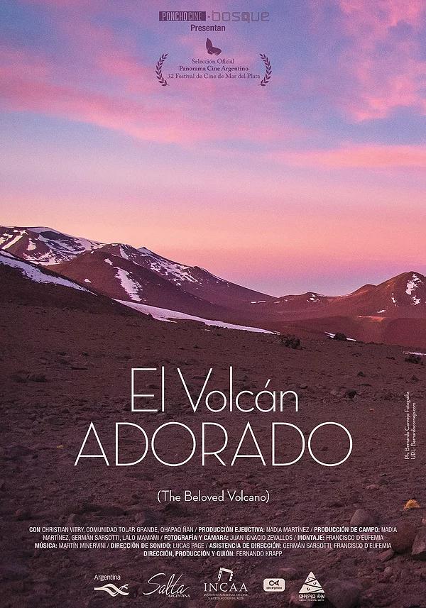 Poster de El volcán adorado