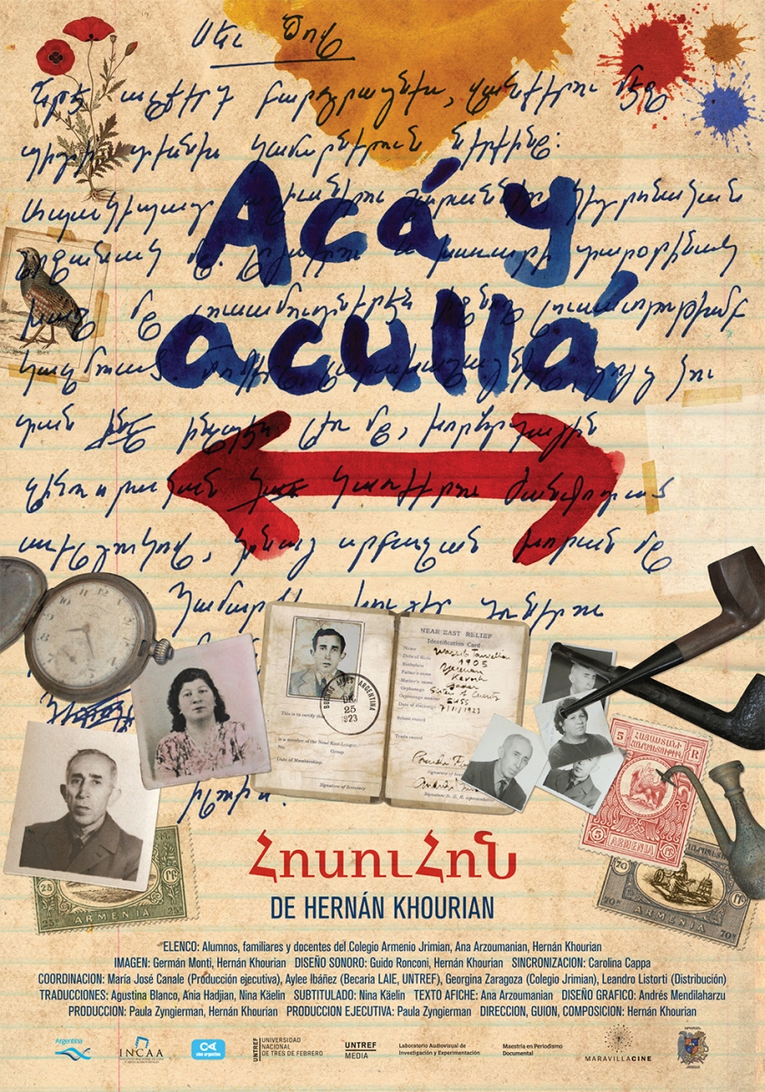 Poster de Acá y acullá