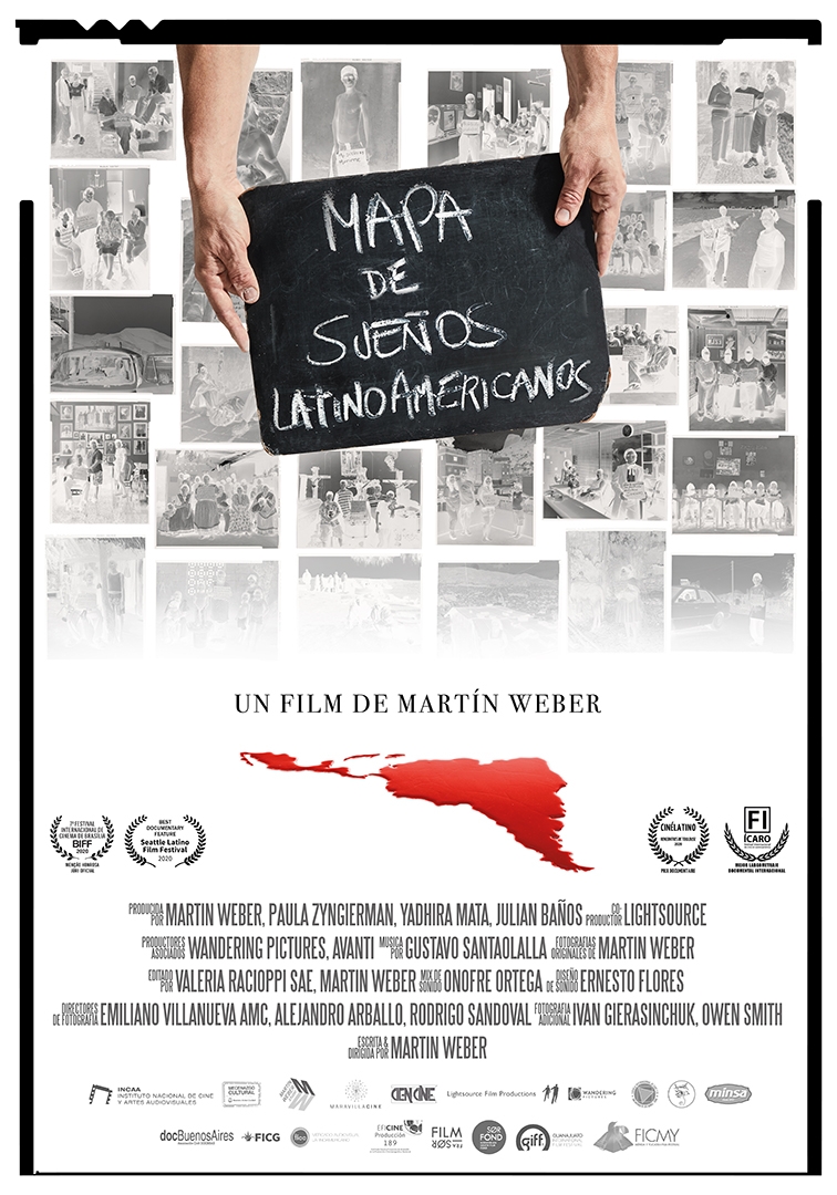 Poster de Mapa de sueños latinoamericanos
