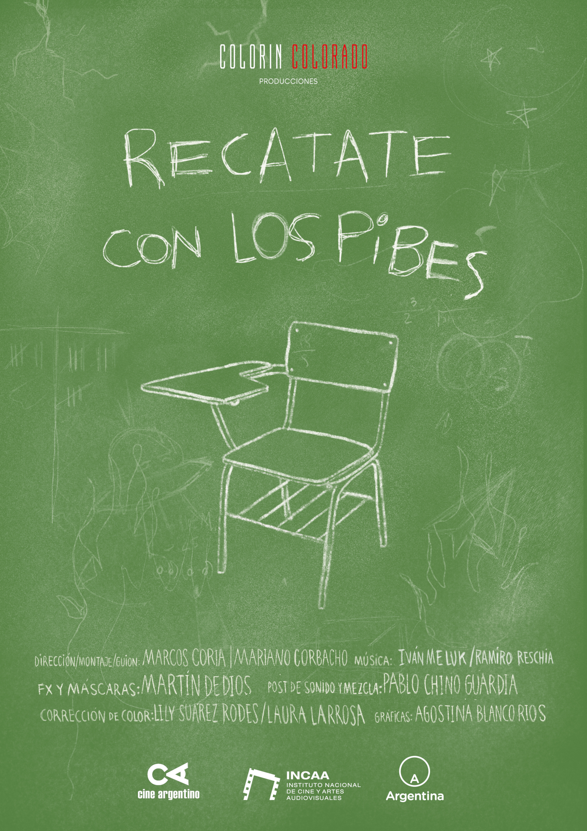 Poster de Recatate con los pibes