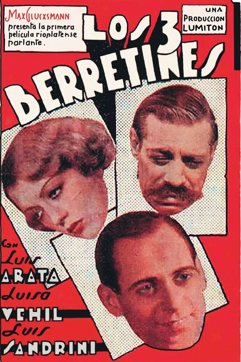Poster de Los tres berretines