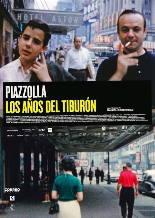 Poster de Piazzolla, los años del tiburón