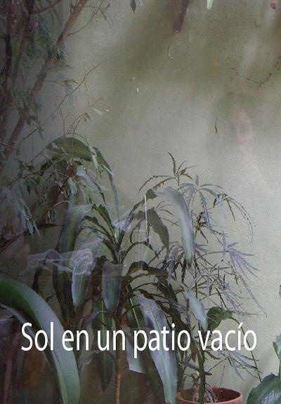 Poster de Sol en un patio vacío