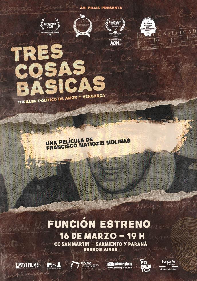Poster de Tres cosas básicas