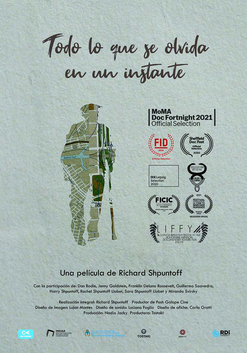 Poster de Todo lo que se olvida en un instante