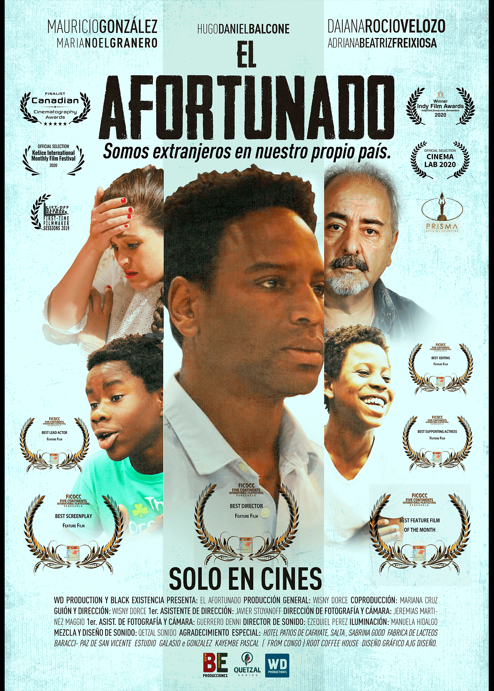 Poster de El afortunado