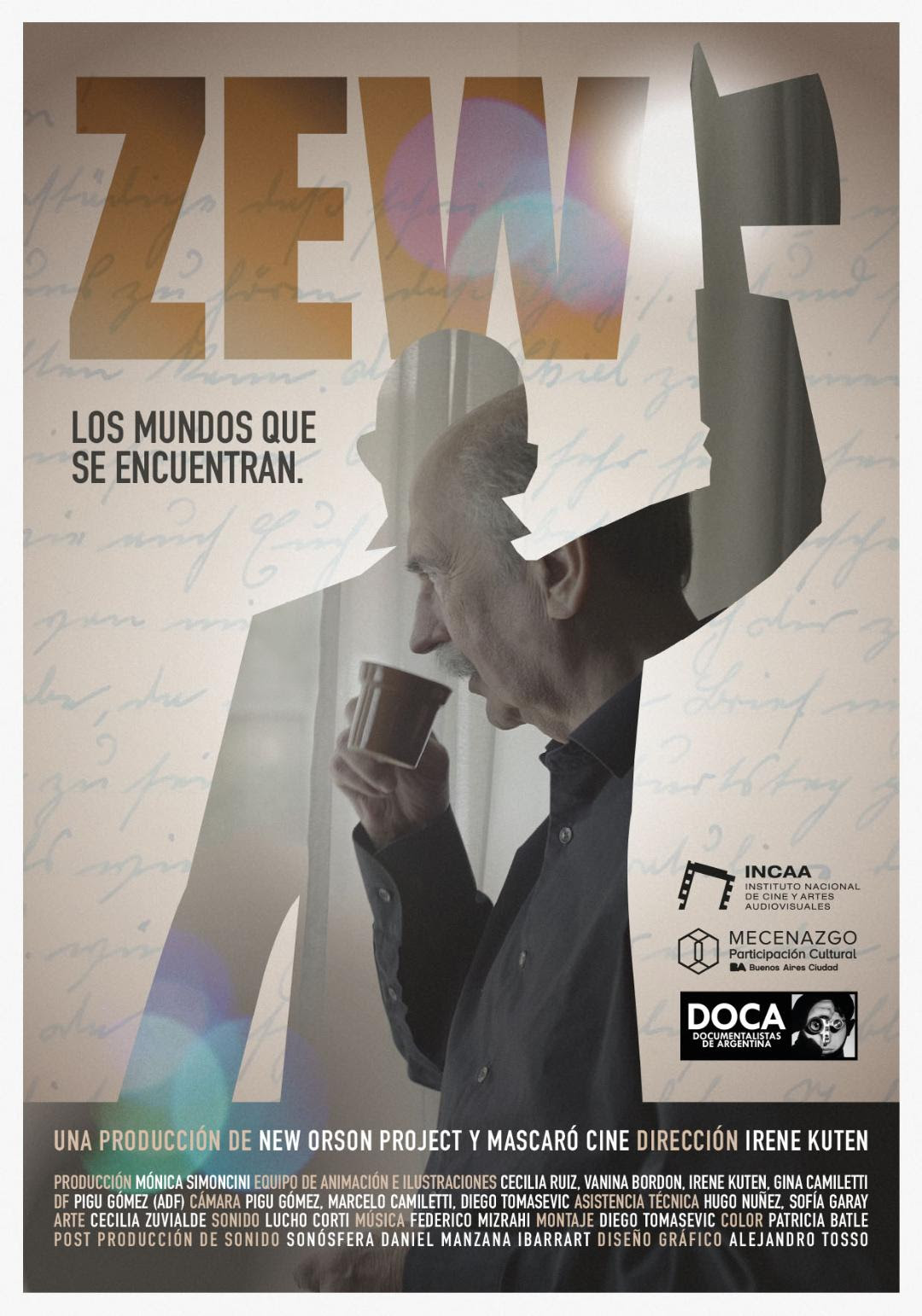 Poster de Zew. Los mundos que se encuentran