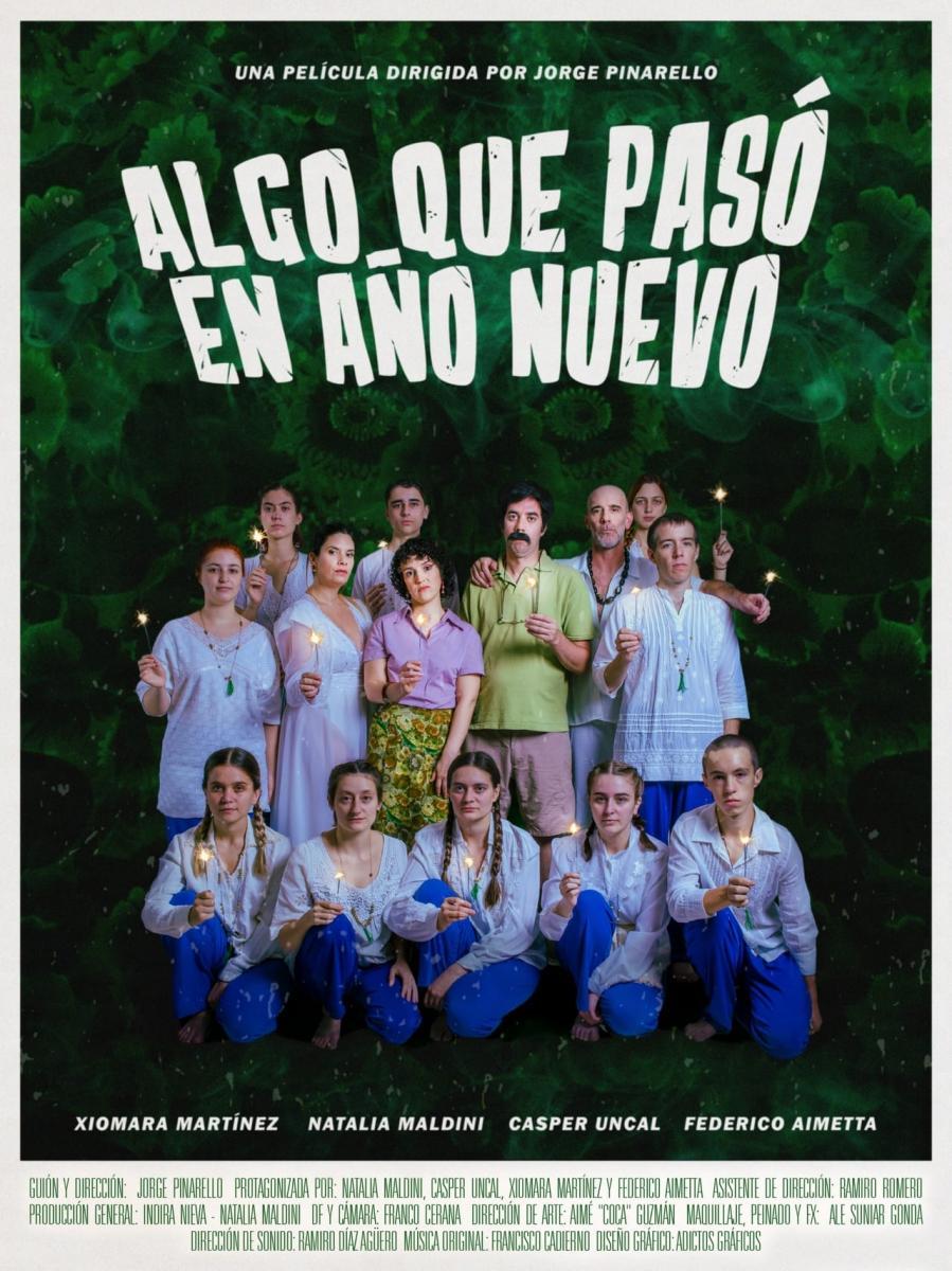 Poster de Algo que pasó en año nuevo