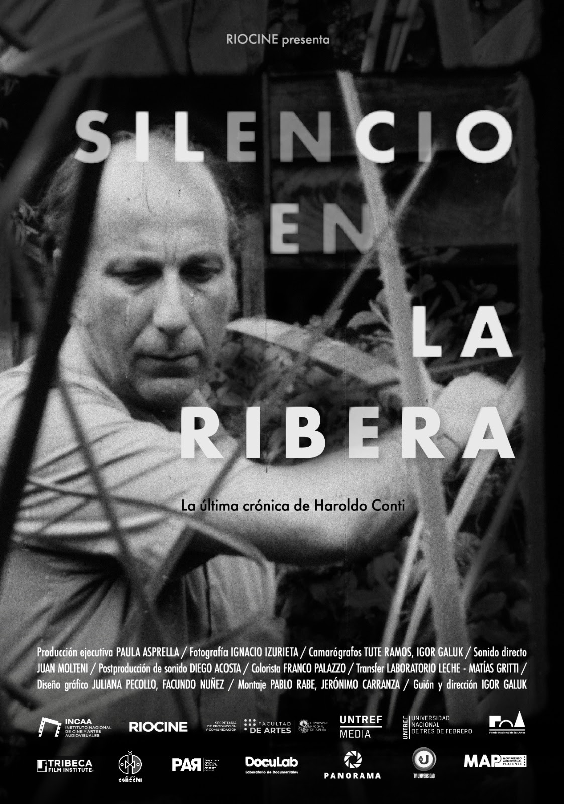 Poster de Silencio en la ribera. La última crónica de Haroldo Conti