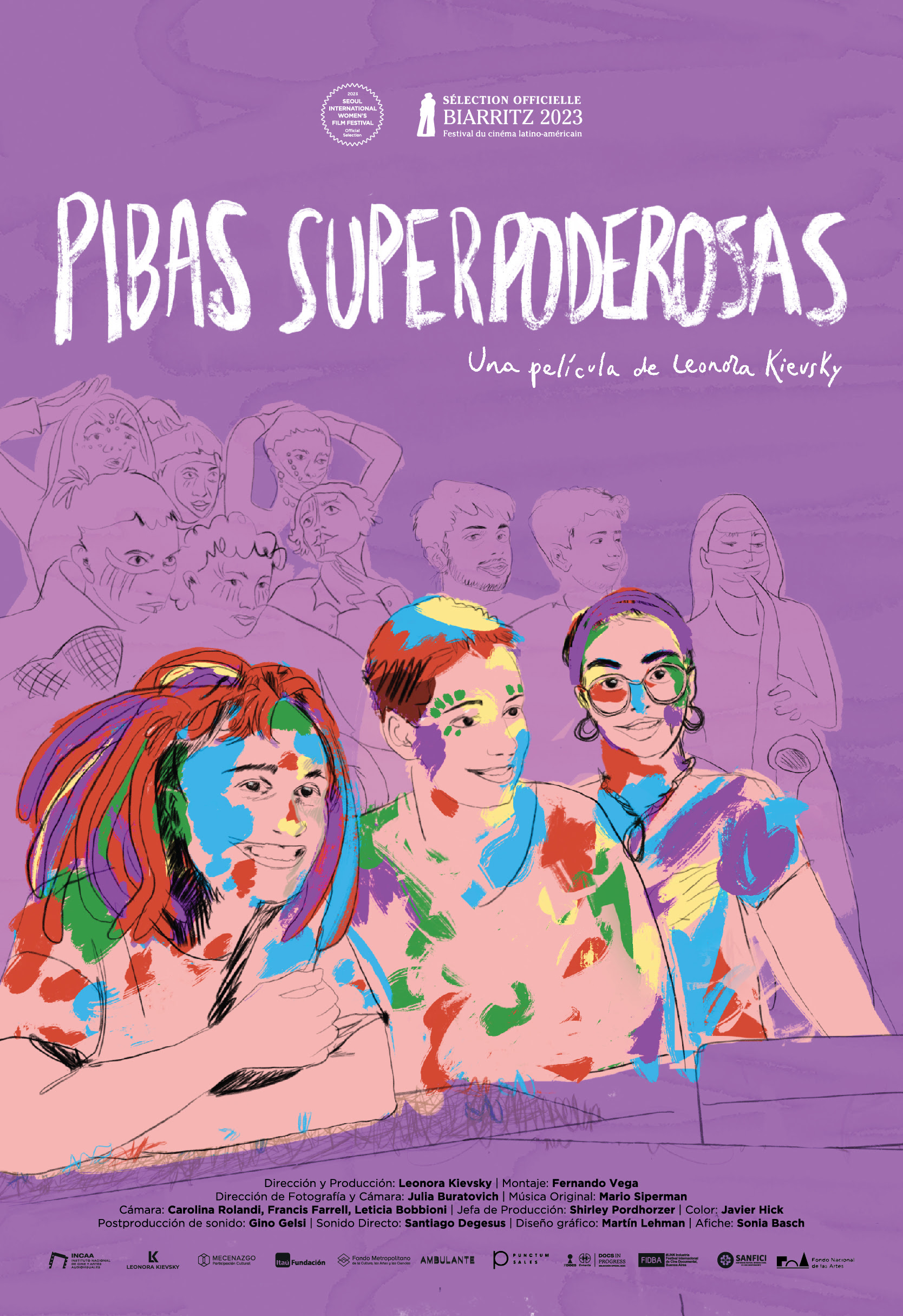 Poster de Pibas superpoderosas