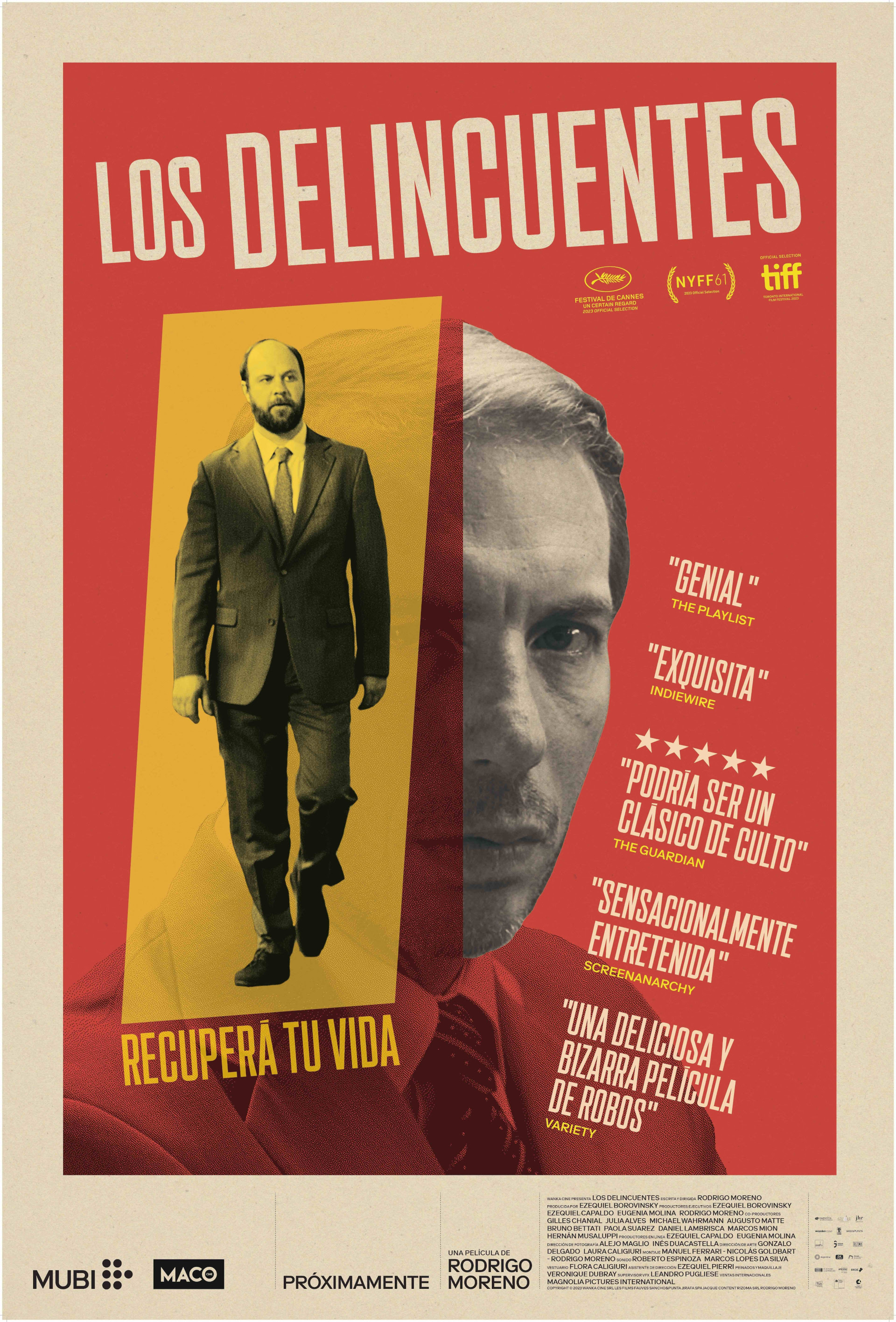 Poster de Los delincuentes