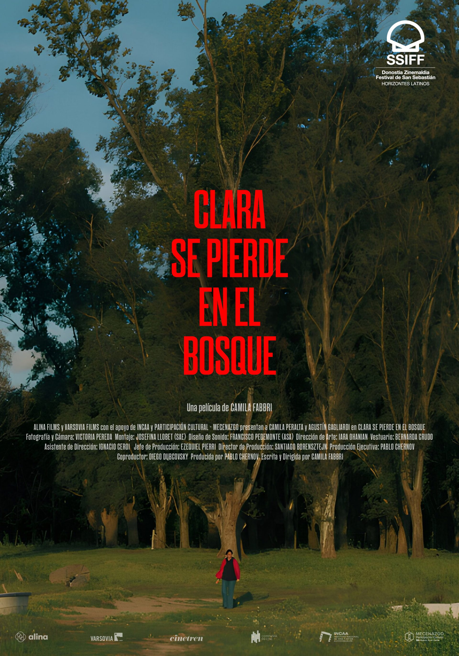 Poster de Clara se pierde en el bosque