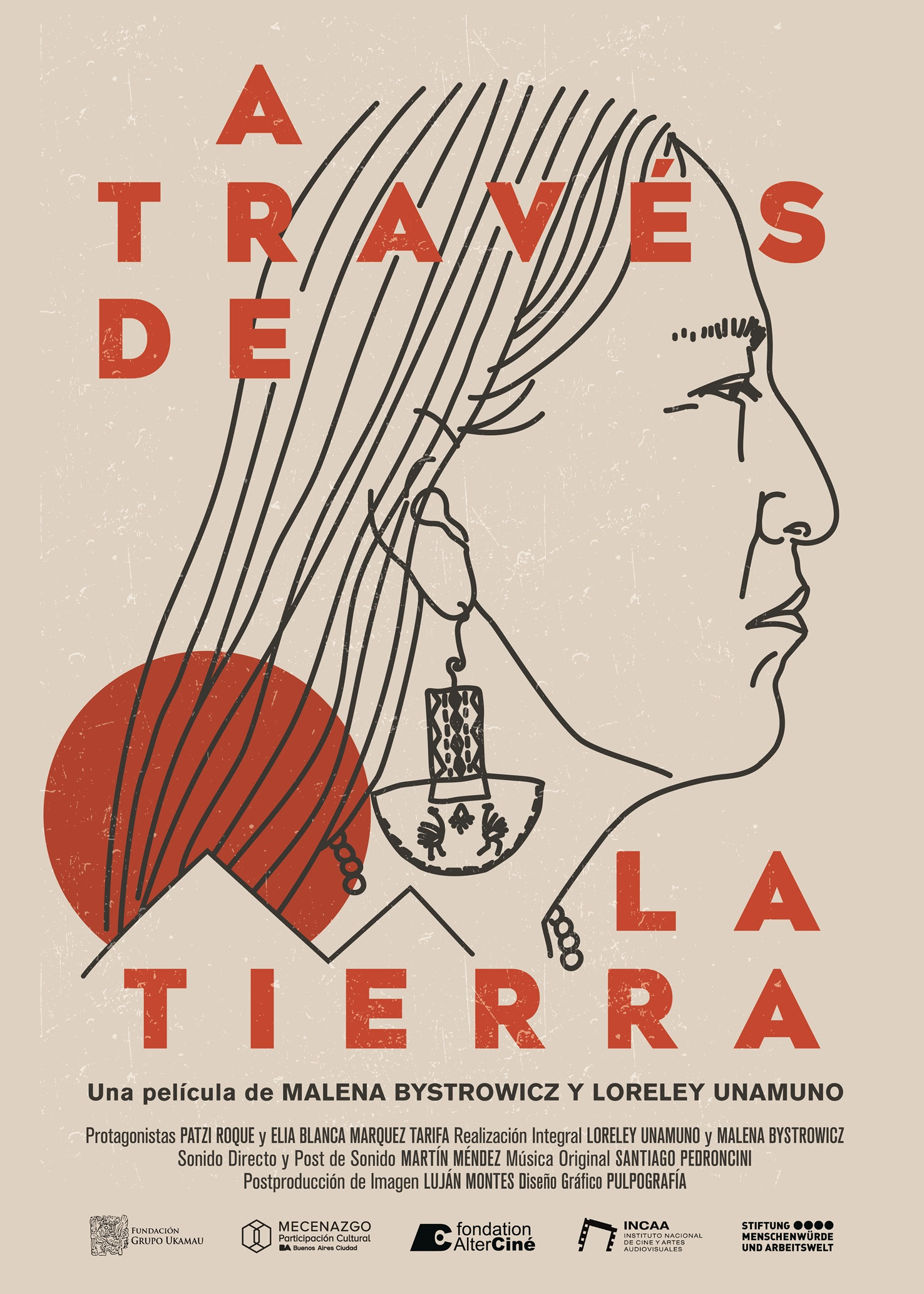 Poster de A través de la tierra