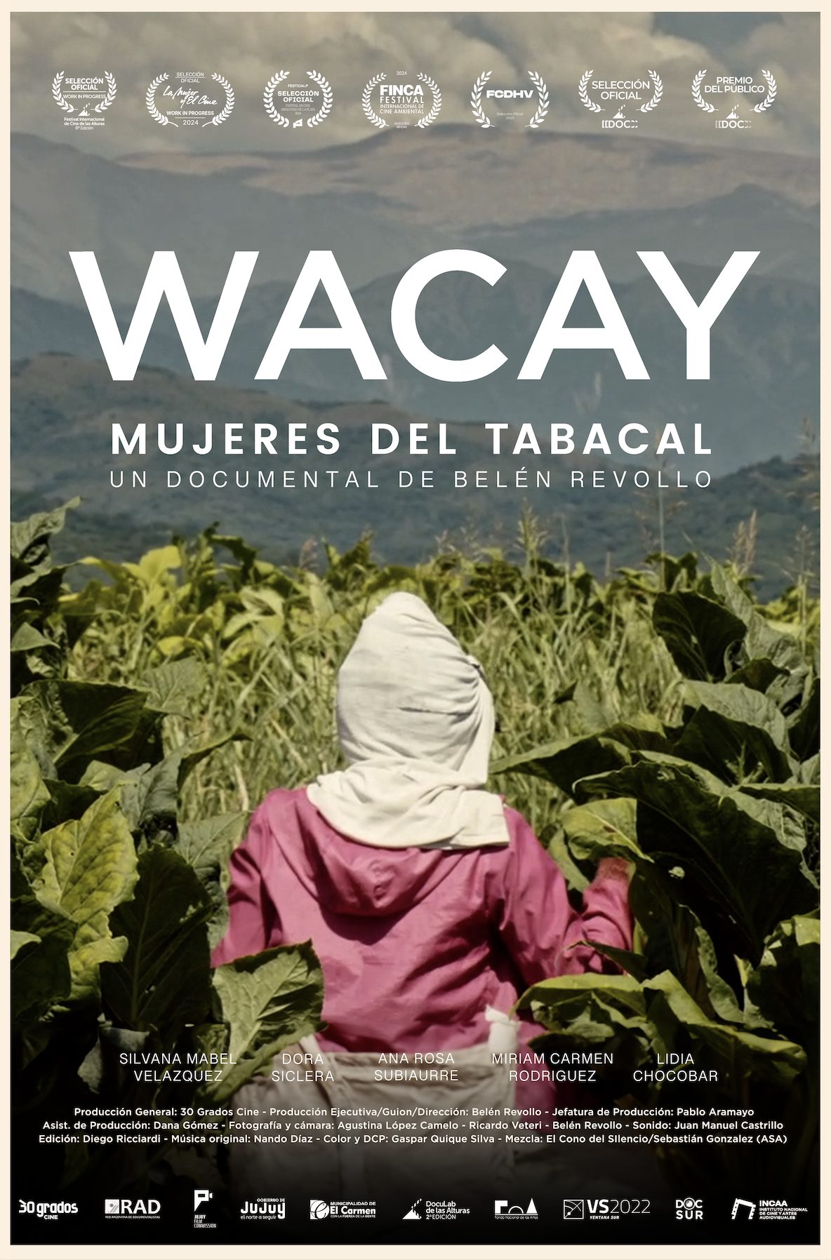 Poster de Wacay, mujeres del tabacal
