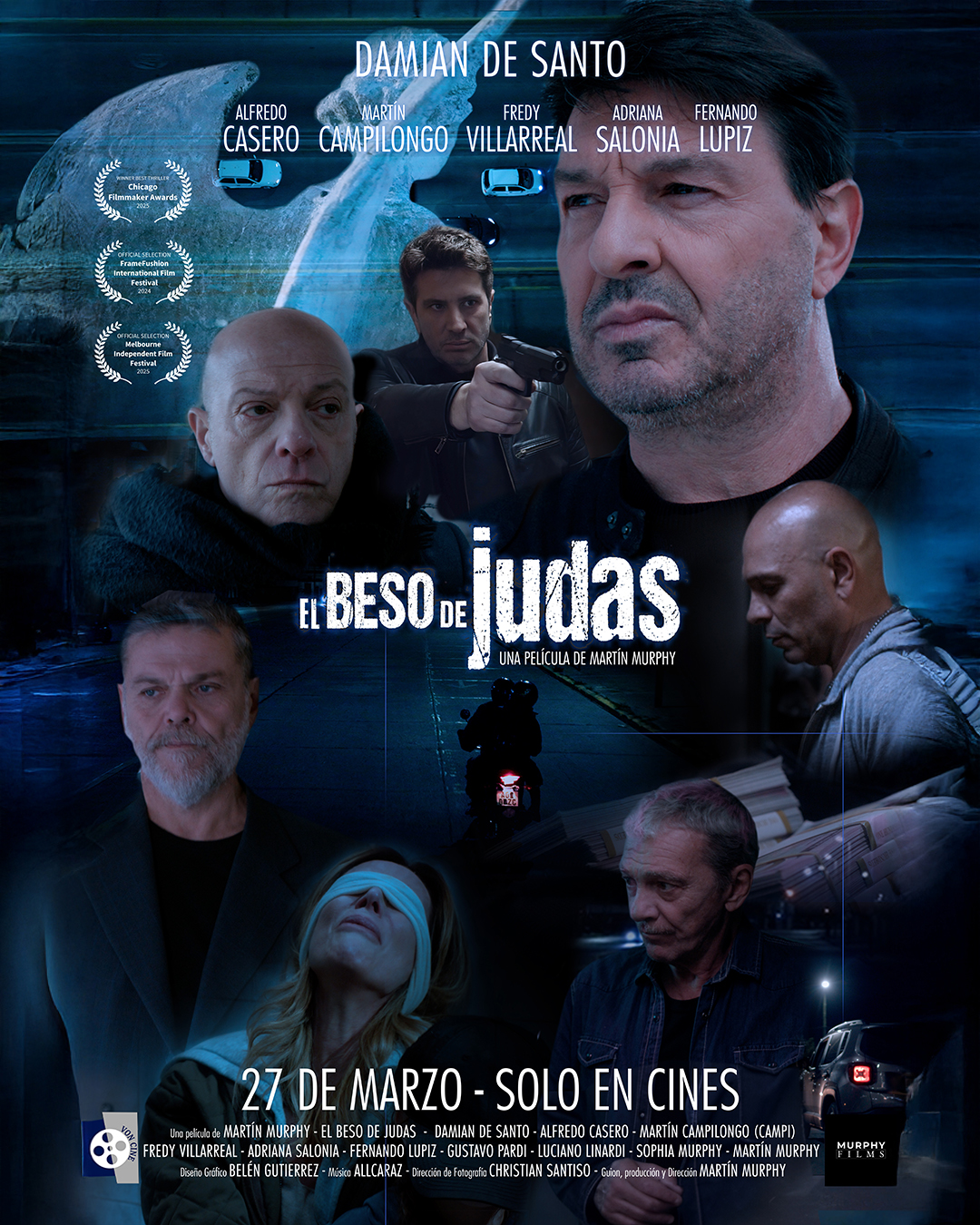Poster de El beso de Judas