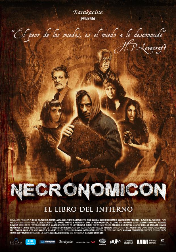 Poster de Necronomicón, el libro del infierno