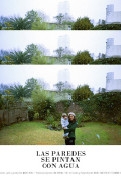 Las paredes se pintan con agua