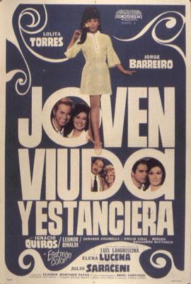 Poster de Joven viuda y estanciera