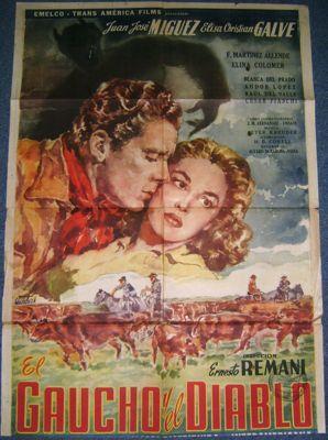 Poster de El gaucho y el diablo
