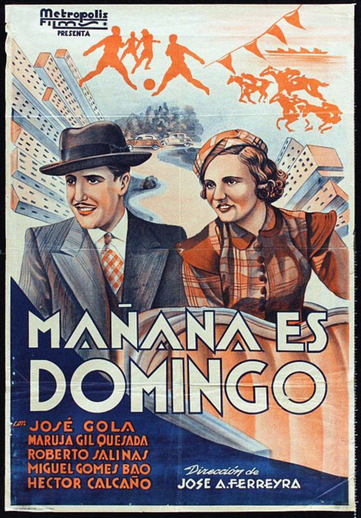 Poster de Mañana es domingo