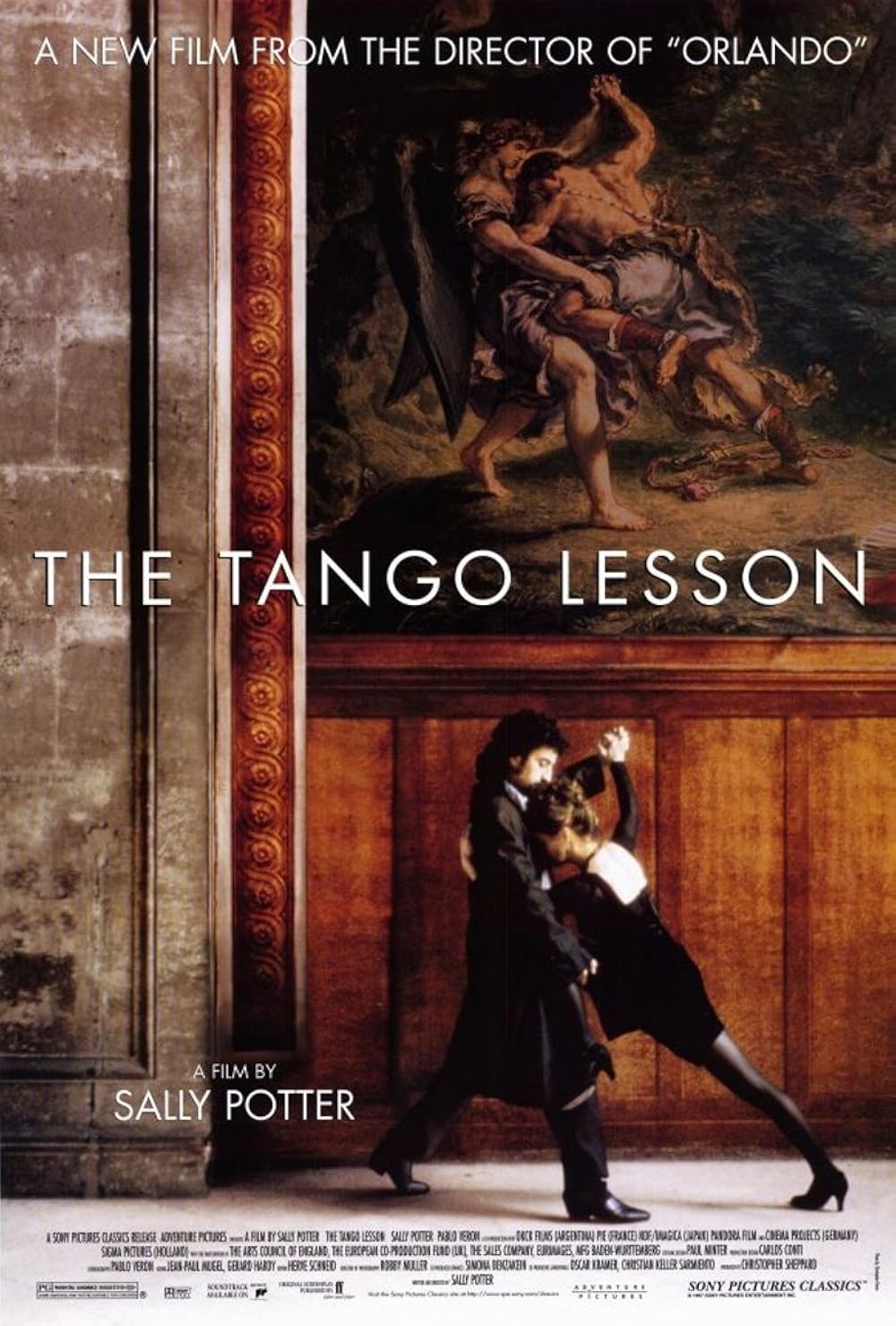 Poster de La lección de tango
