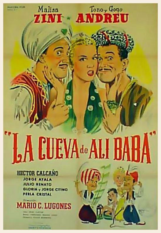 Poster de La cueva de Alí Babá