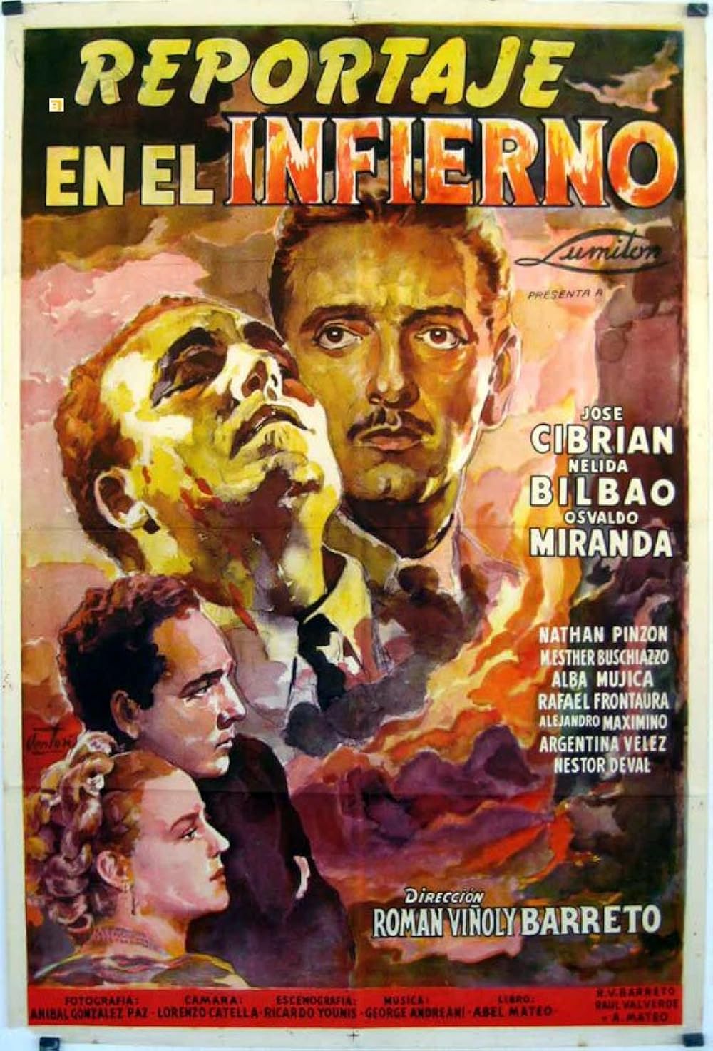 Poster de Reportaje en el infierno
