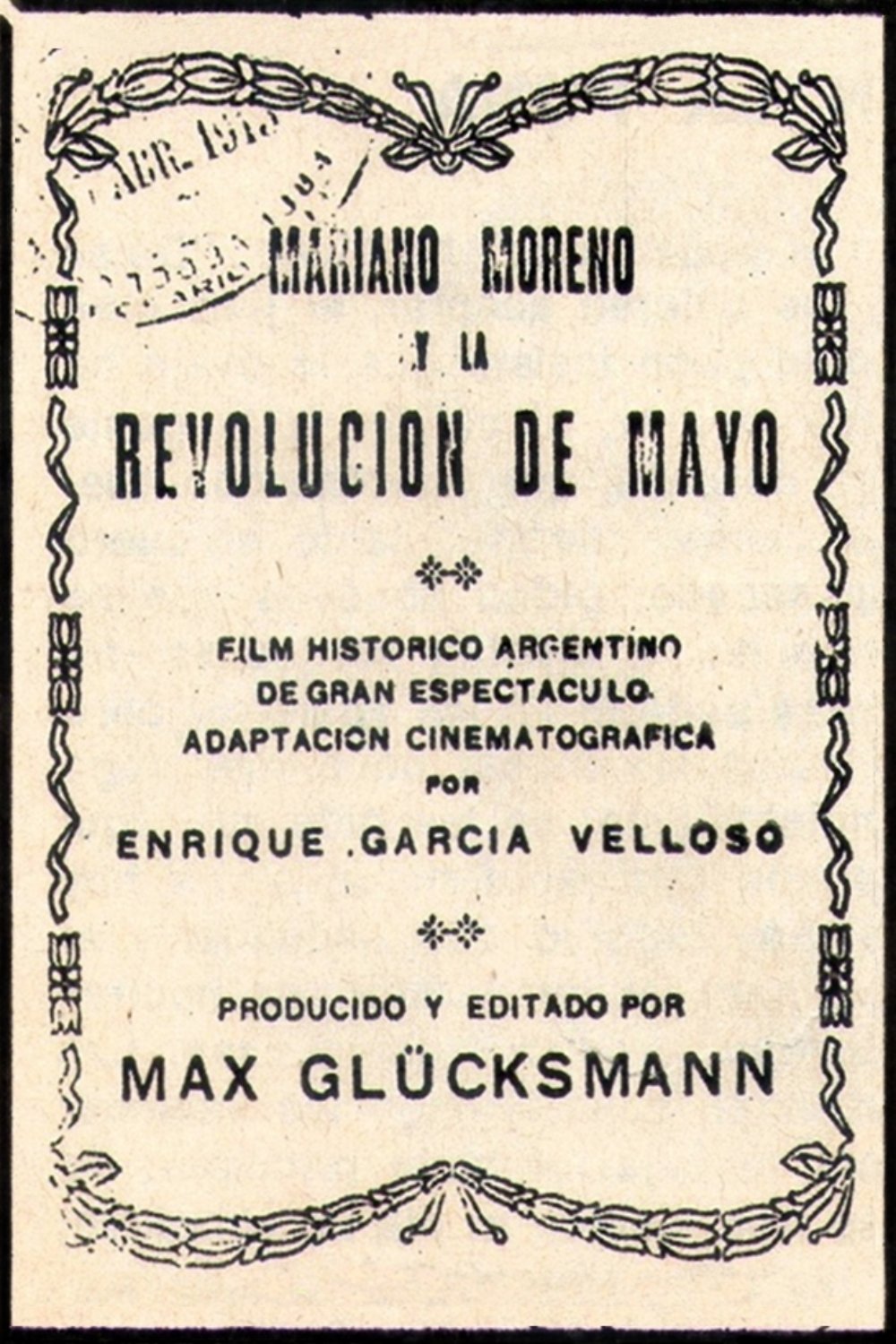 Mariano Moreno y la revolución de Mayo